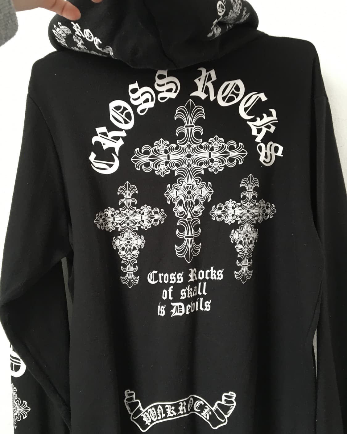 Printing point hood zip up 상품이미지5