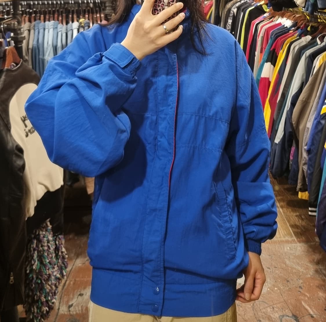 [Hi] 나이키 바람막이 블루 상품이미지4