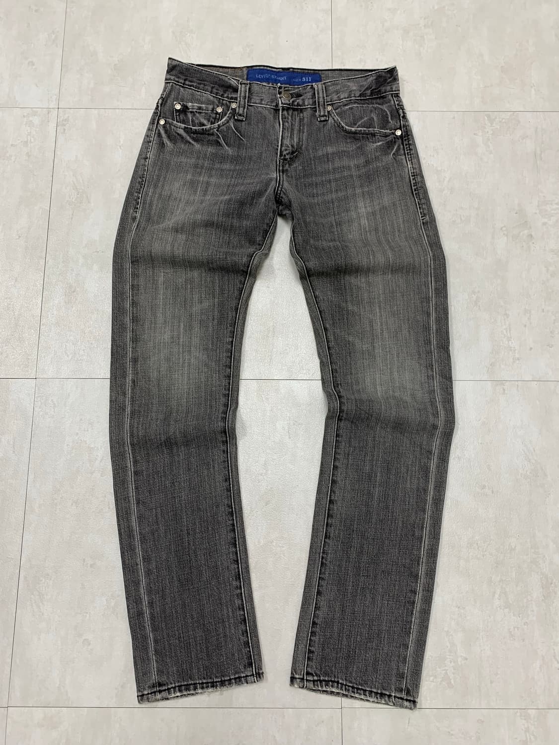 리바이스 511 흑청 데님 팬츠 #313 상품이미지1
