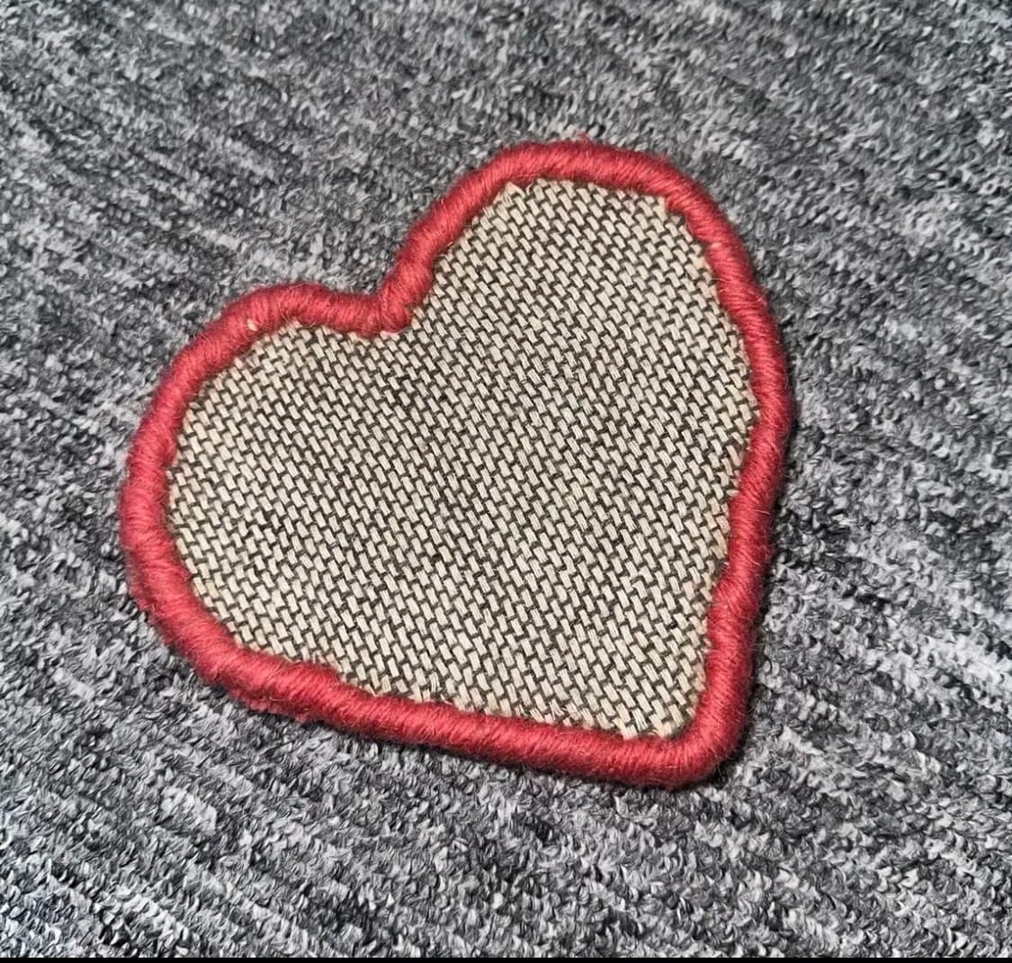 휴먼메이드 하트러그 코스터 레드 상품이미지3