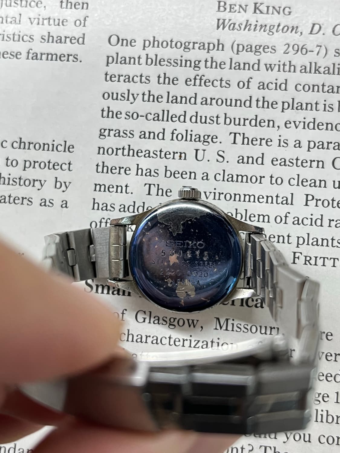 세이코 2220-0020 수동 여성용 빈티지 시계 상품이미지3