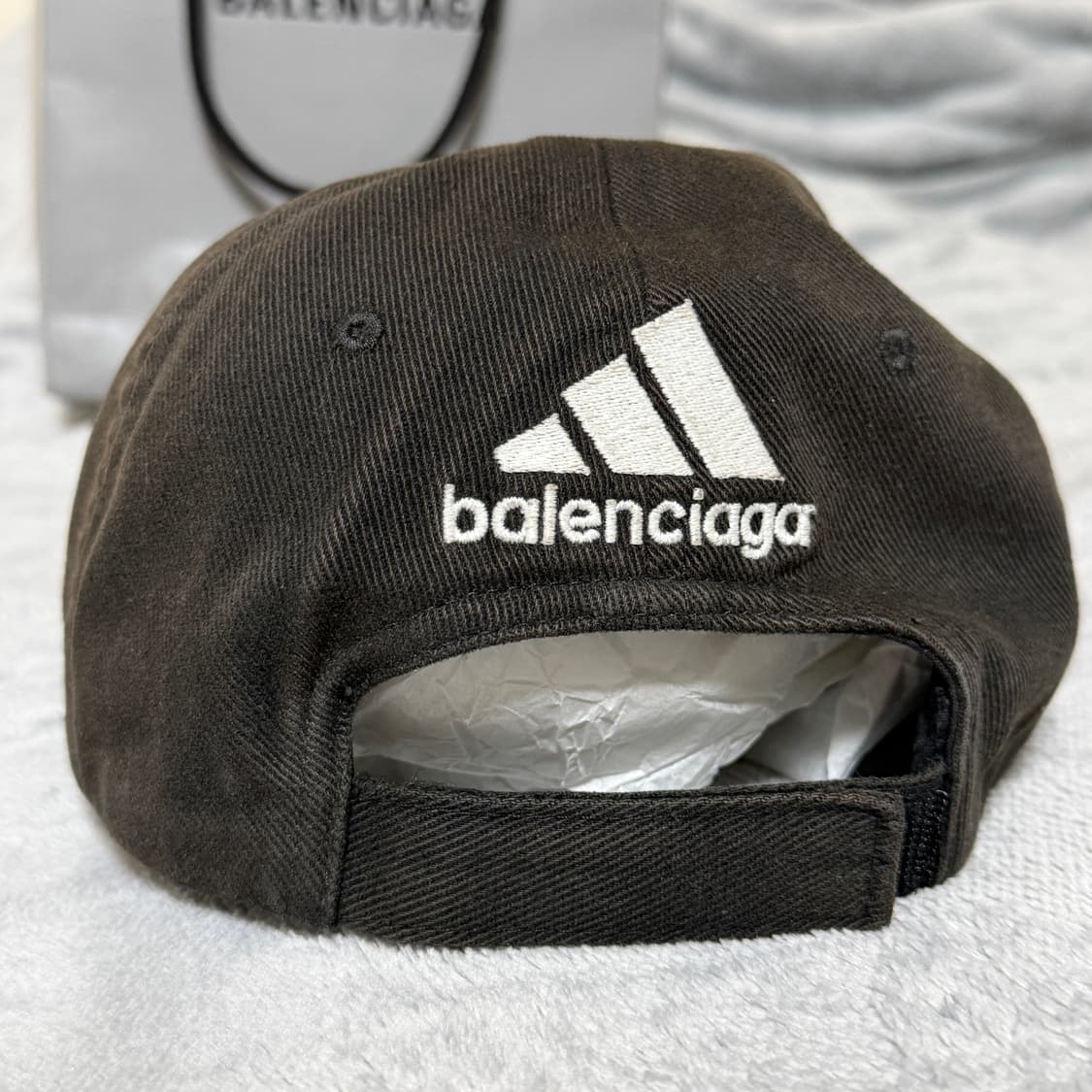아디다스 X 발렌시아가 콜라보 볼캡 모자 상품이미지2