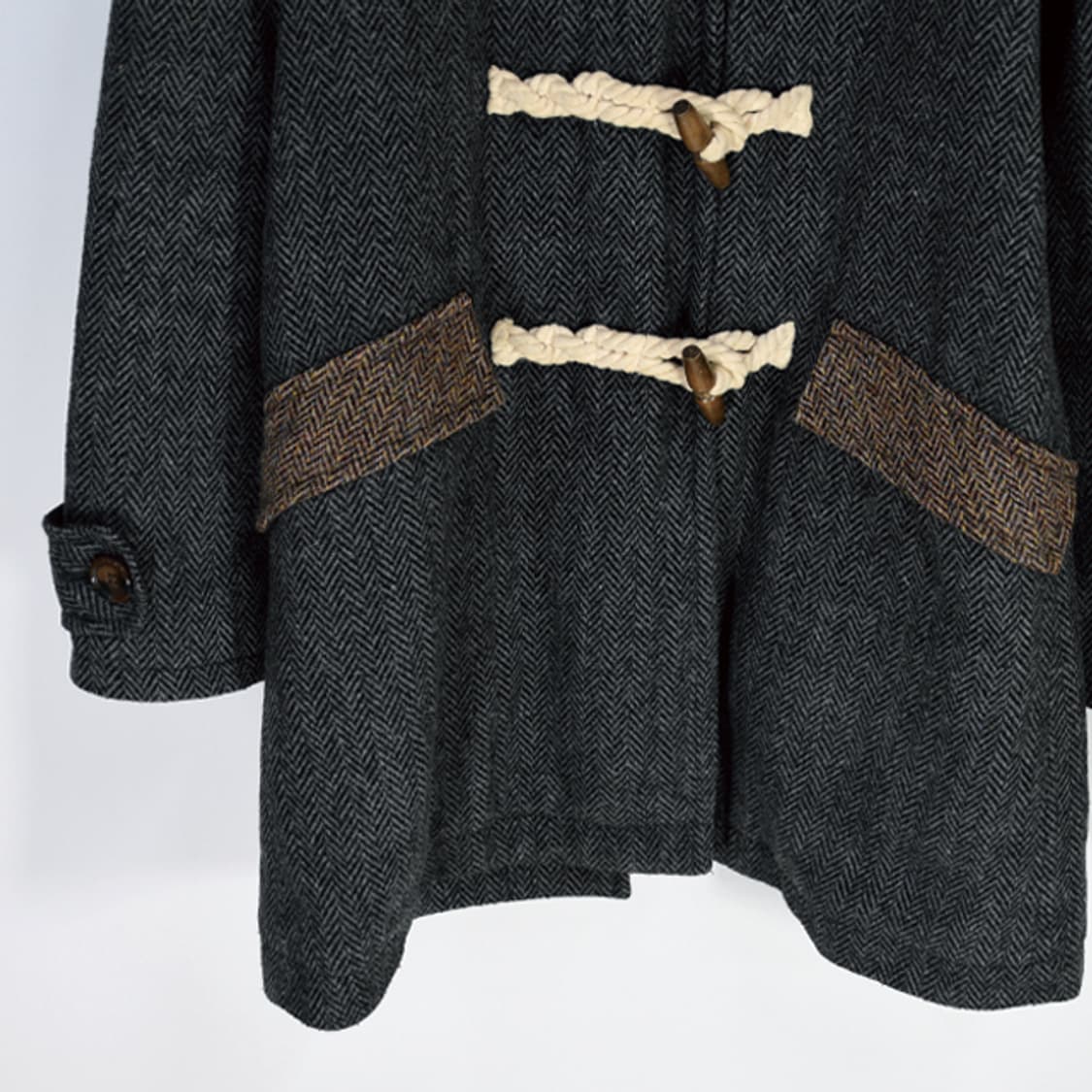 SEVENDAYS SUNDAY Harris Tweed 더플코트 상품이미지4