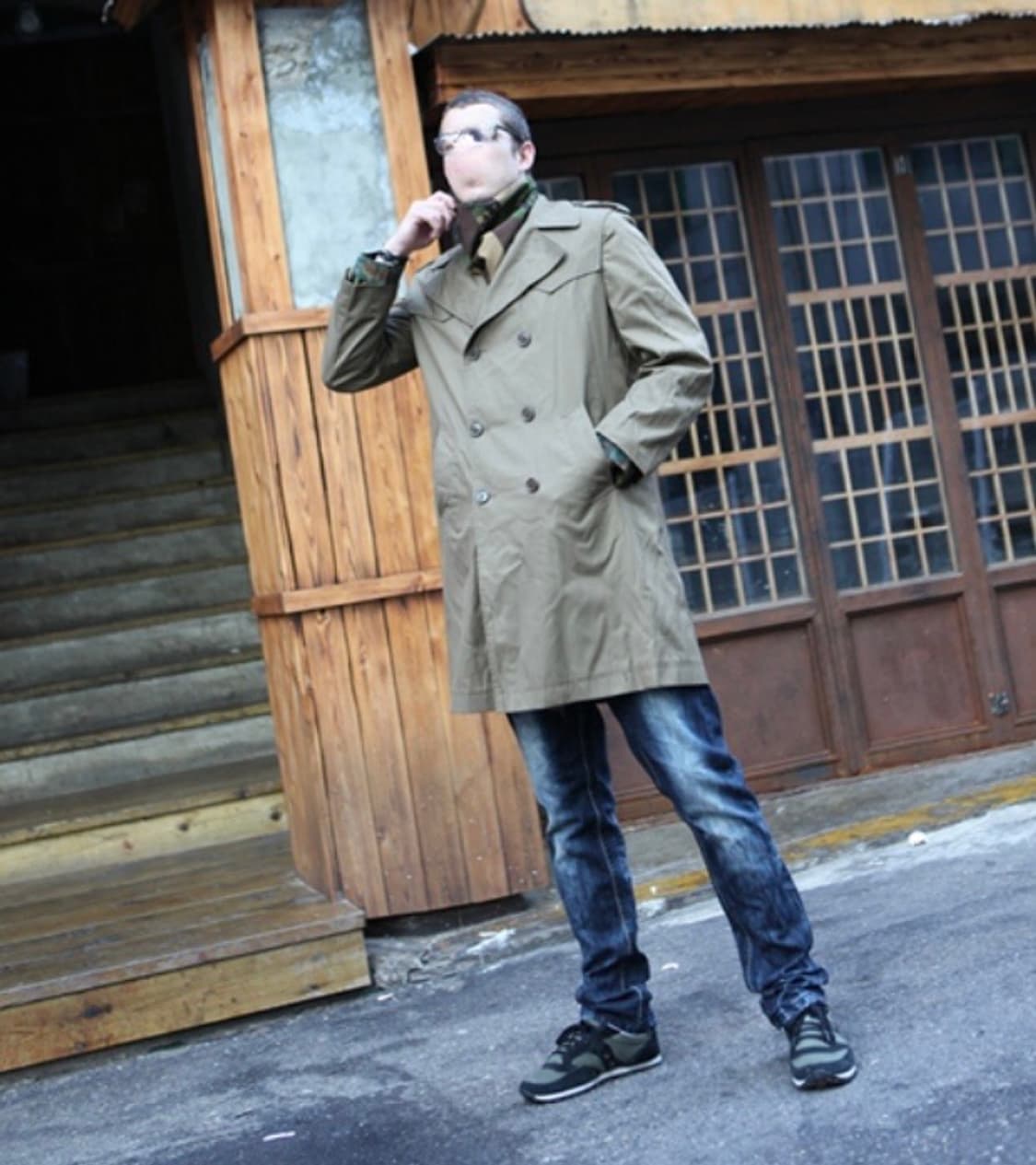 (110정도) 밀리터리 코트 상품이미지6