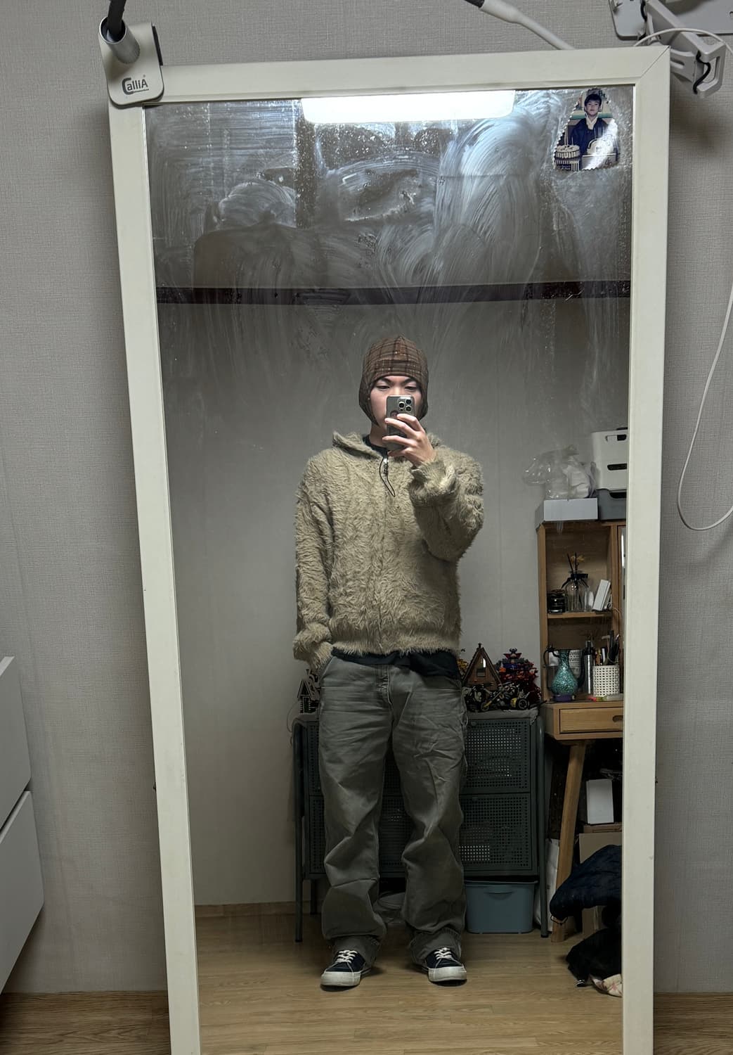 떠그클럽 퍼 후드 집업 상품이미지6