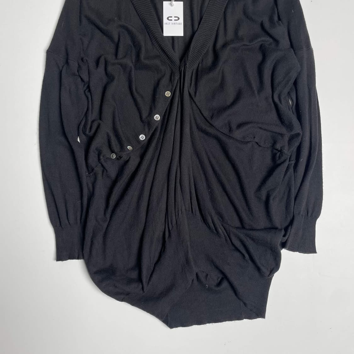 Sunaokuwahara 페이크 버튼 가디건 상품이미지3