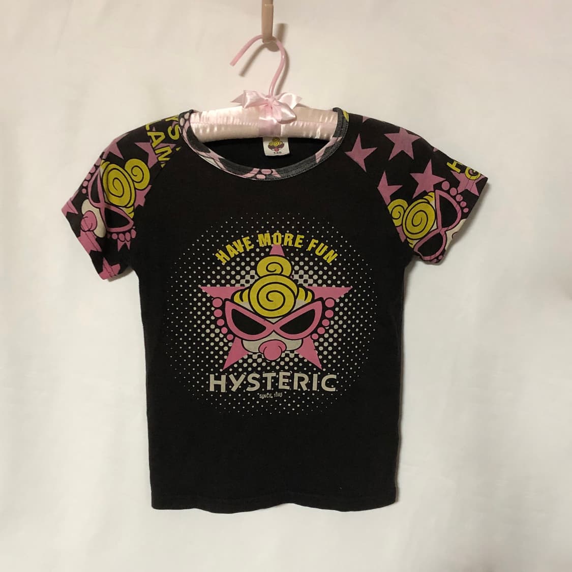 히스테릭미니 티셔츠 블랙 상품이미지8