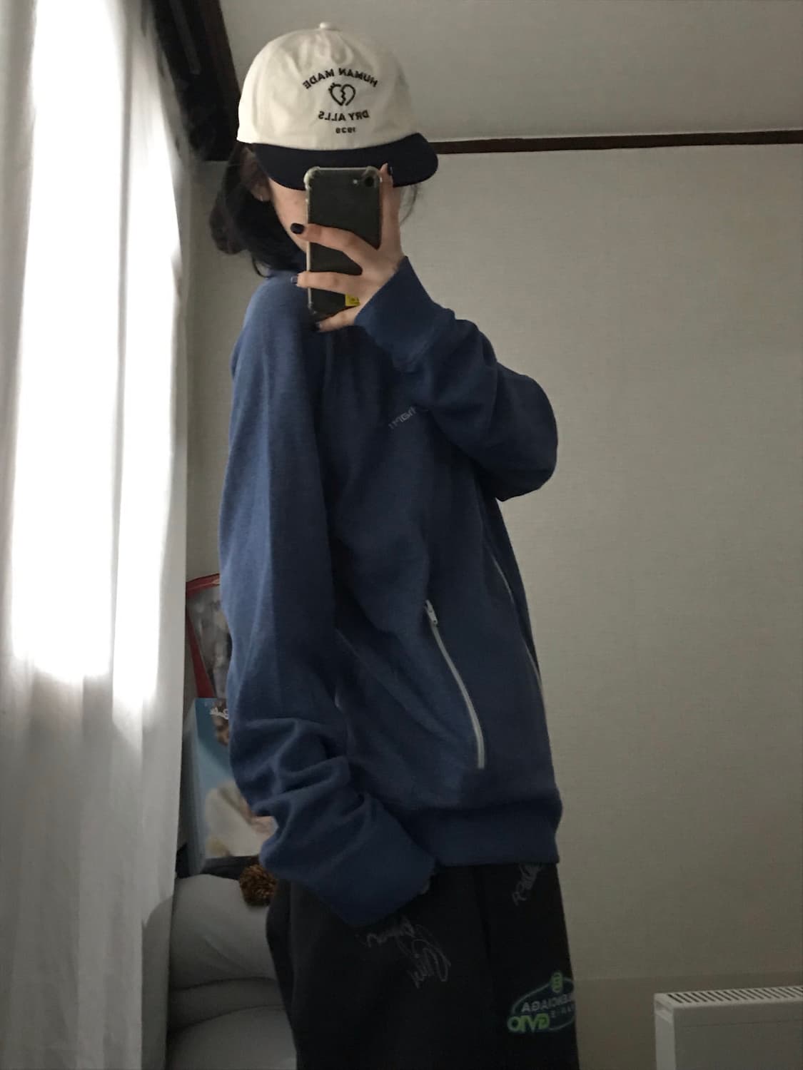 칼하트 네이비 면집업 상품이미지5