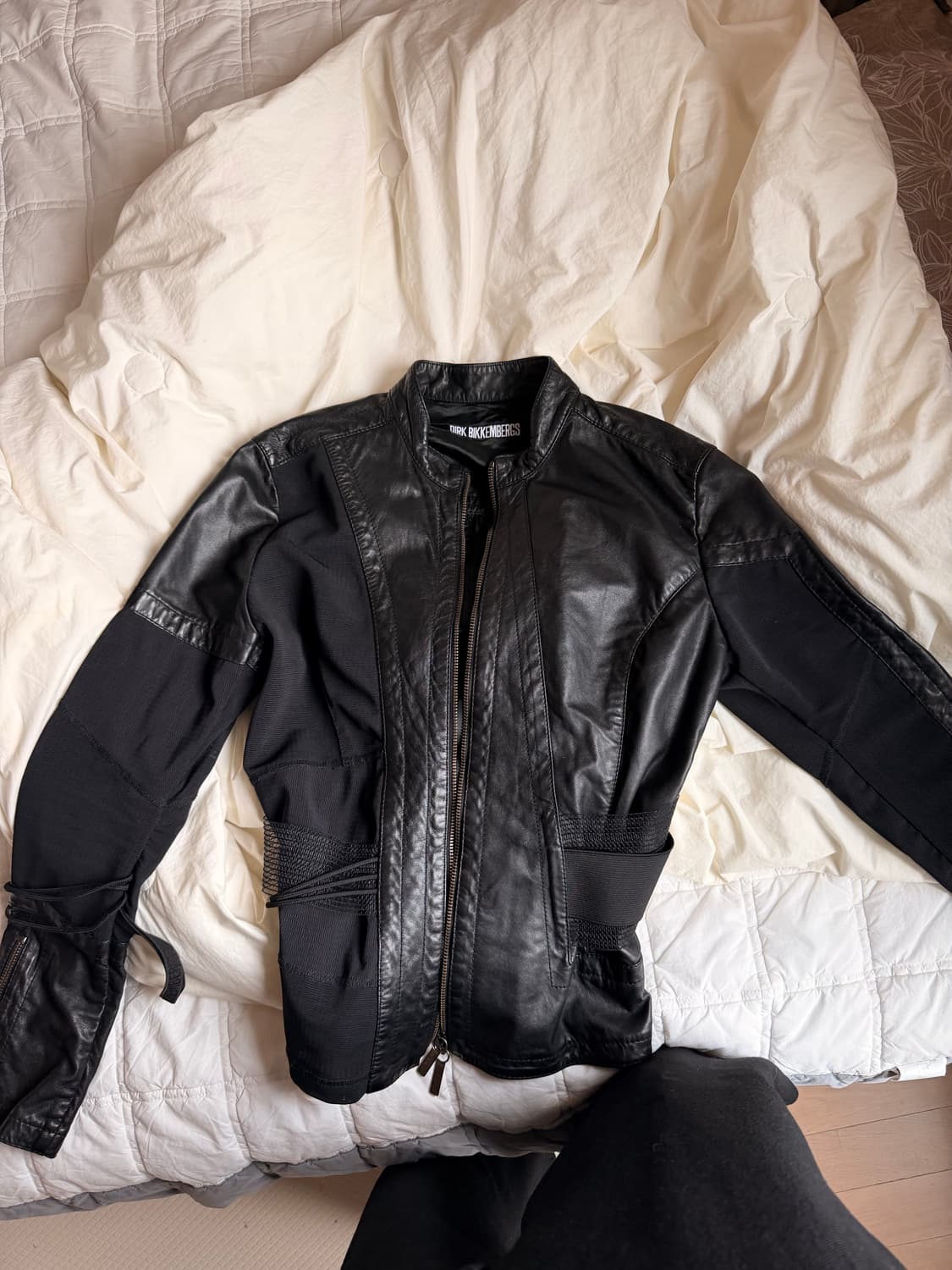 Dirk bikkembergs 04ss leather jacket 상품이미지1