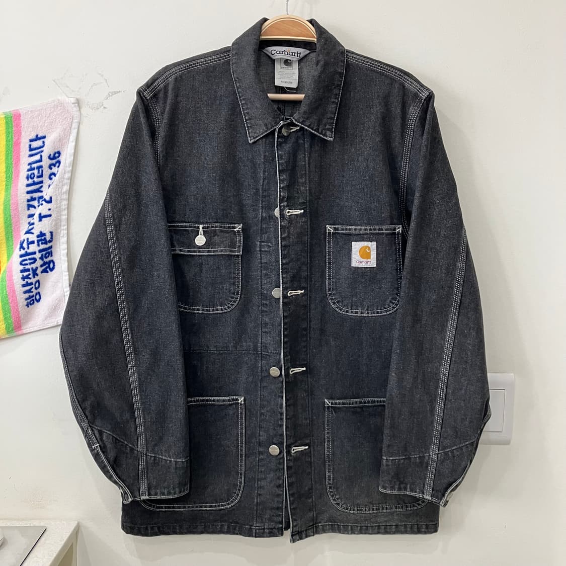 306 칼하트 데님 초어 자켓 상품이미지1