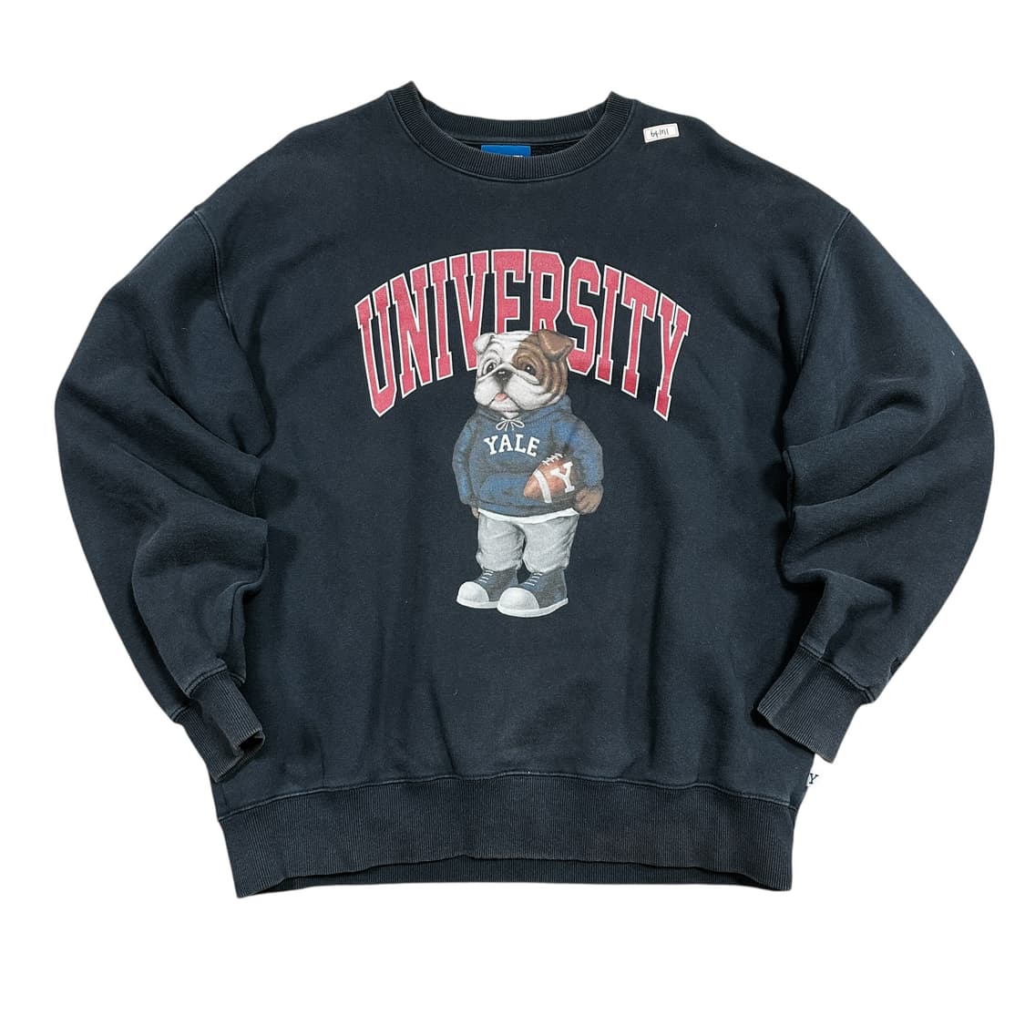 ✨ (바배) 예일 불독 네이비 맨투맨  상품이미지1