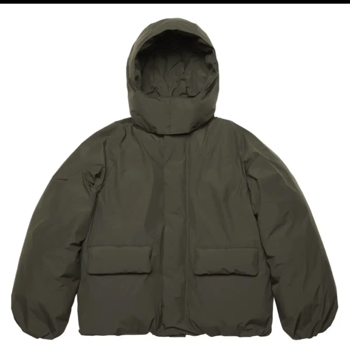 자바나스 덕다운 푸퍼 블랙카키패딩 M 상품이미지3