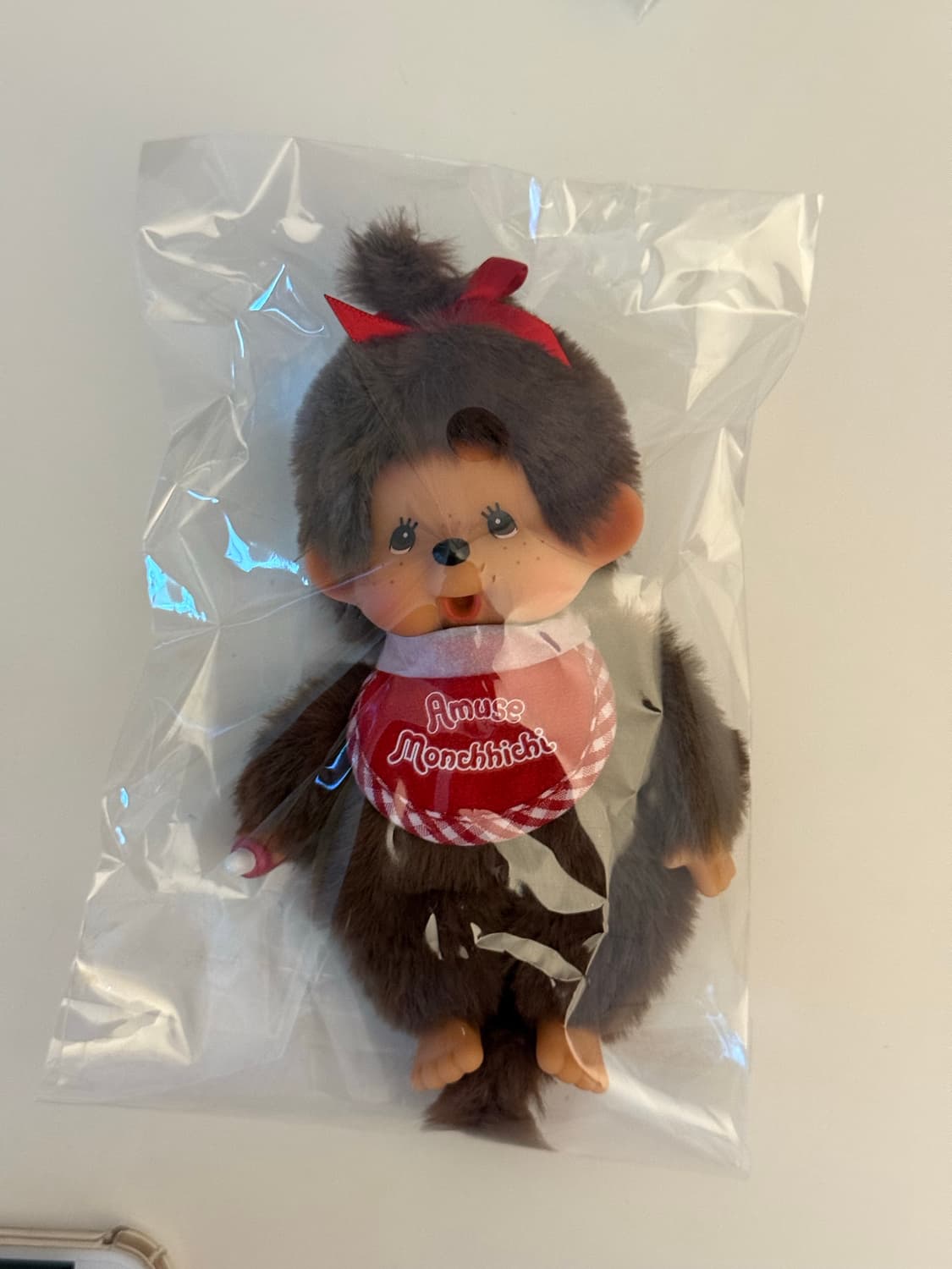 어뮤즈 몬치치 인형 키링(핑크볼체인/희귀) 상품이미지2