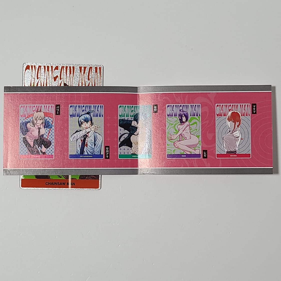 체인소맨 메탈릭 아크릴 카드 덴지 상품이미지6