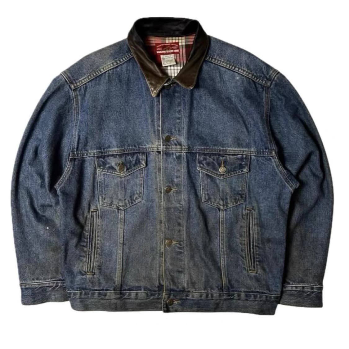 90s Vintage Marlboro 카운티 데님 트러커 자켓 상품이미지1