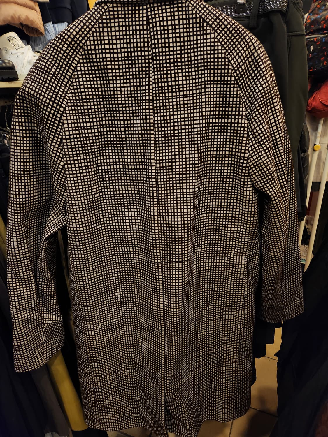 코스 체크 패턴 코트 새제품  상품이미지6