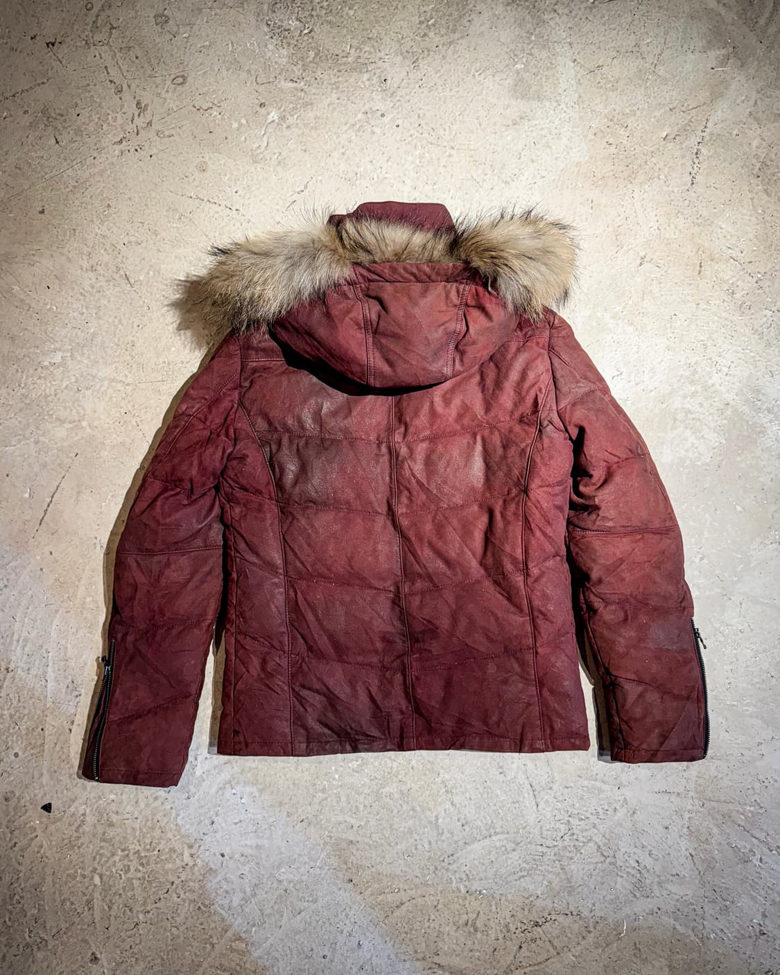 Tornado Mart – Goat Leather Down Jacket  상품이미지6