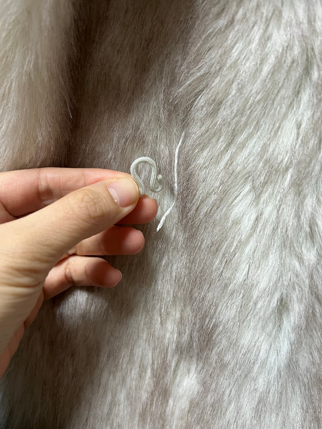 시눈 퍼자켓 (아이보리) 상품이미지2