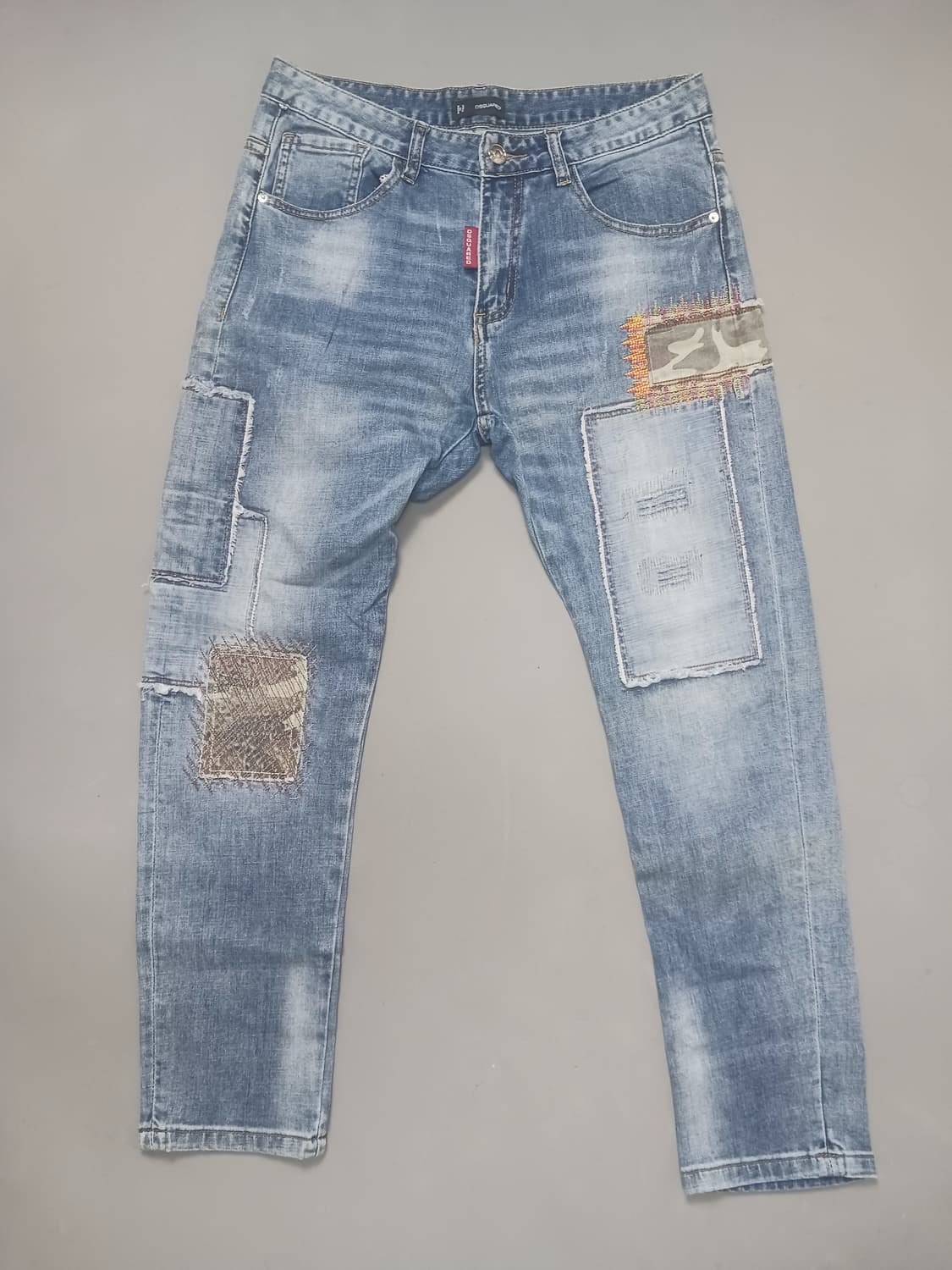 [30] 디스퀘어드2 멀티패치 슬림진 청바지 상품이미지1