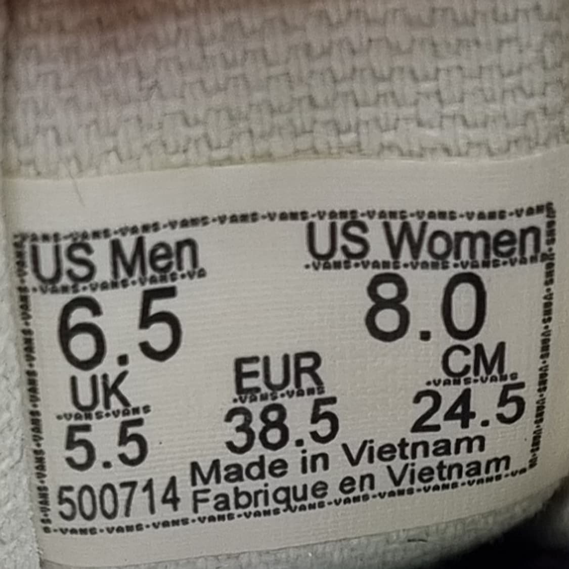 반스 올드스쿨 스택트 플랫폼 스니커즈245 상품이미지6