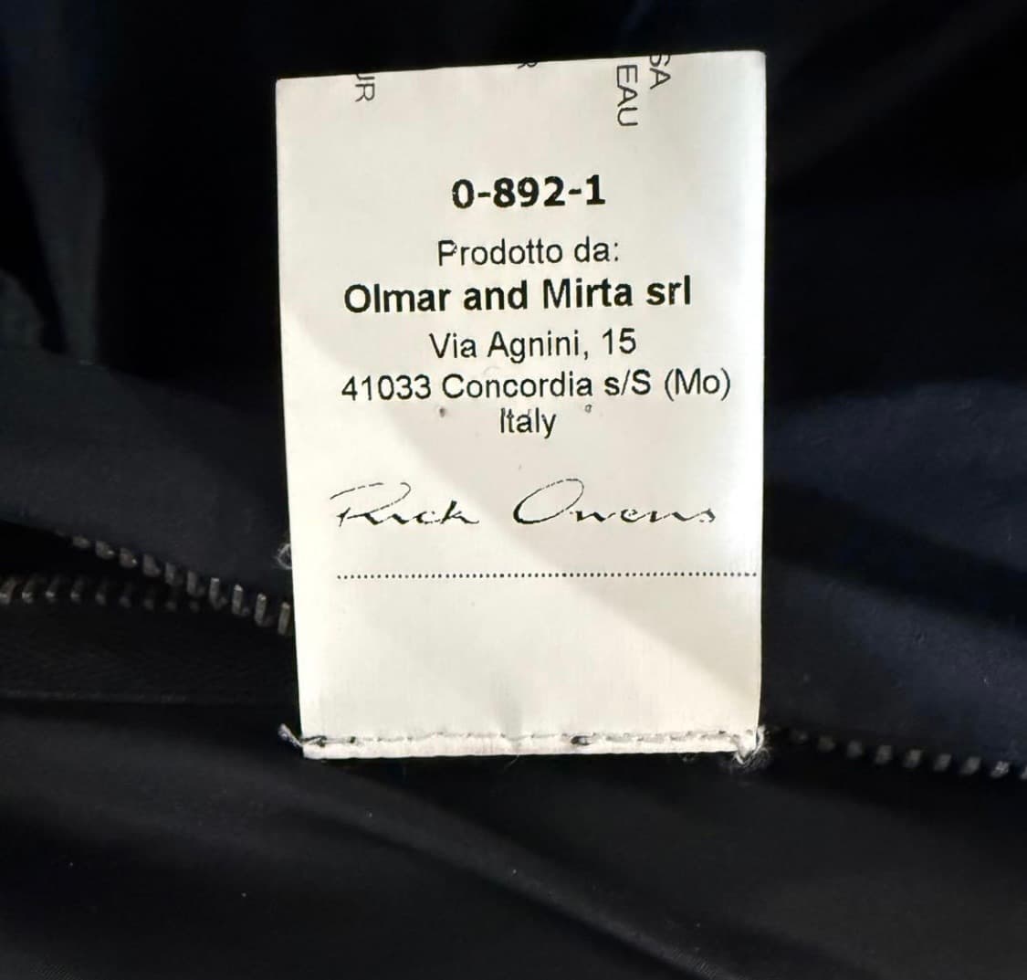 (급급처)Rick Owens 18aw hooded down bomber 상품이미지4