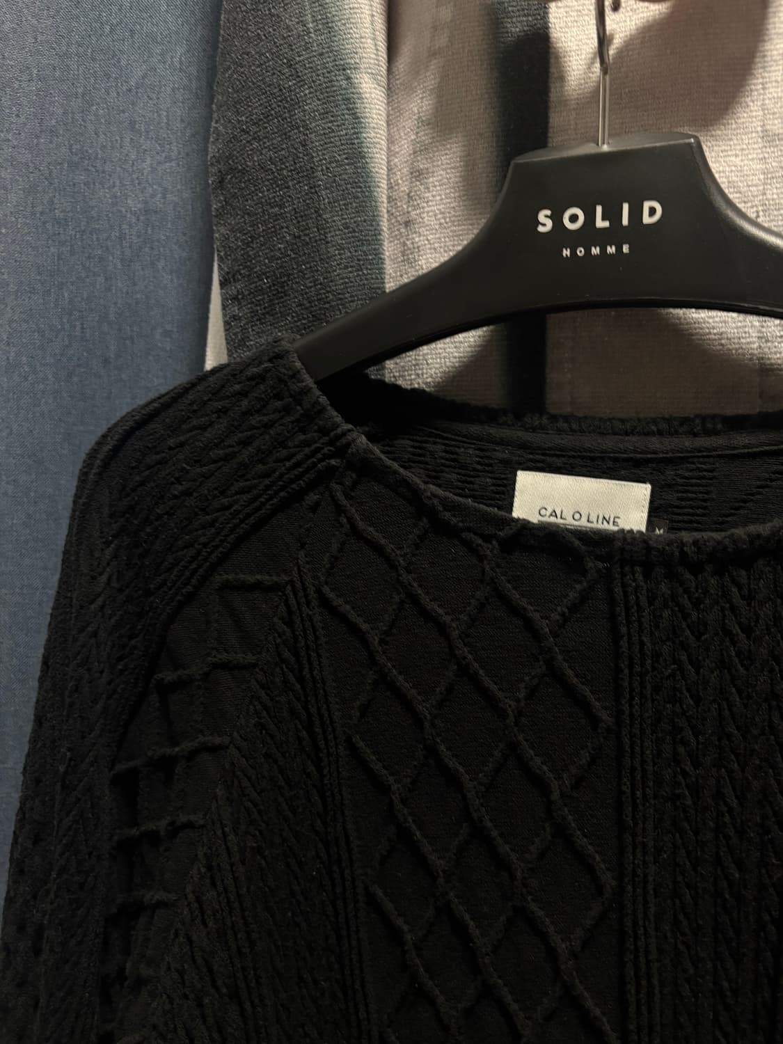 CAL O LINE 그런지 니트 상품이미지4