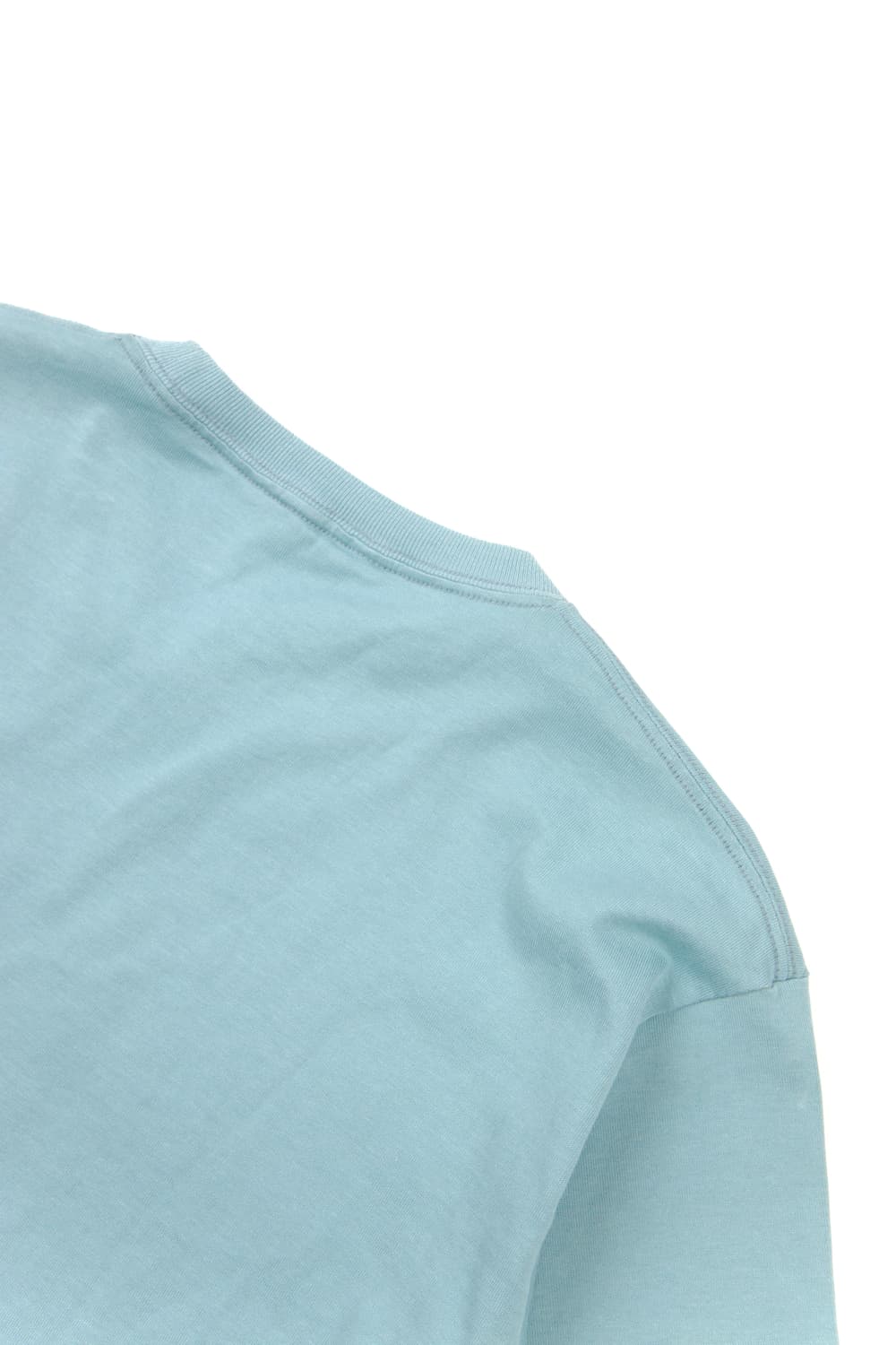 Auralee 루스터 플레팅 티셔츠 터키석 블루 상품이미지5