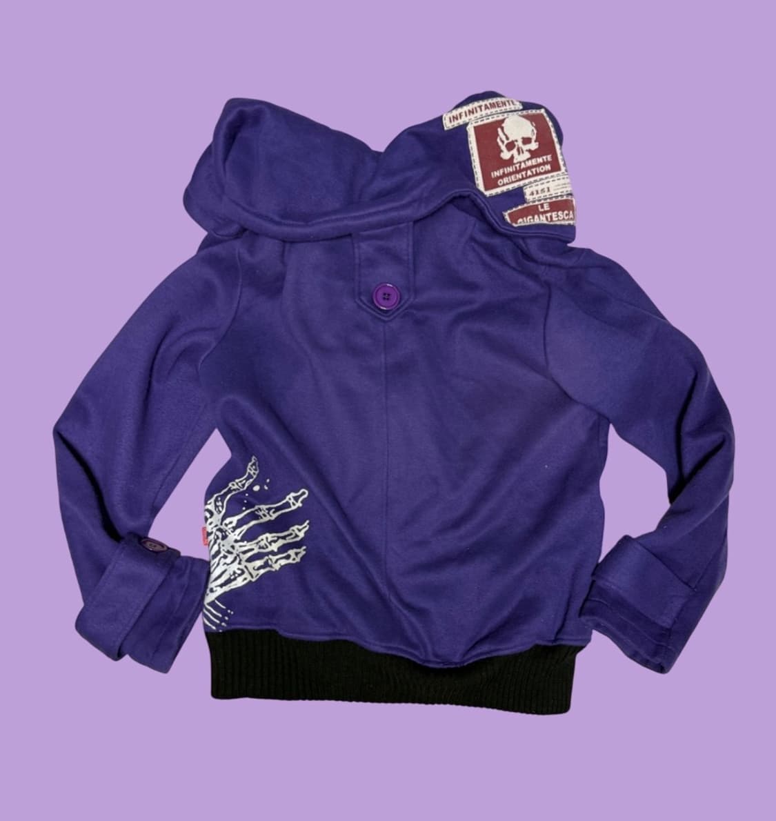 해골 더블버튼 자켓 상품이미지2