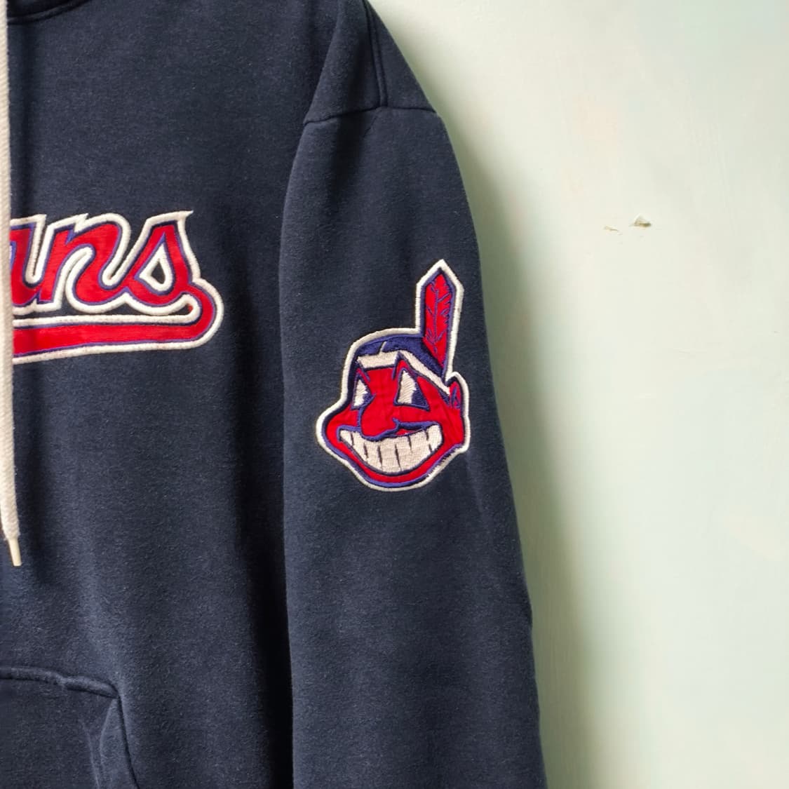 [M] 미첼앤네스 MLB 인디언즈 후드 상품이미지3