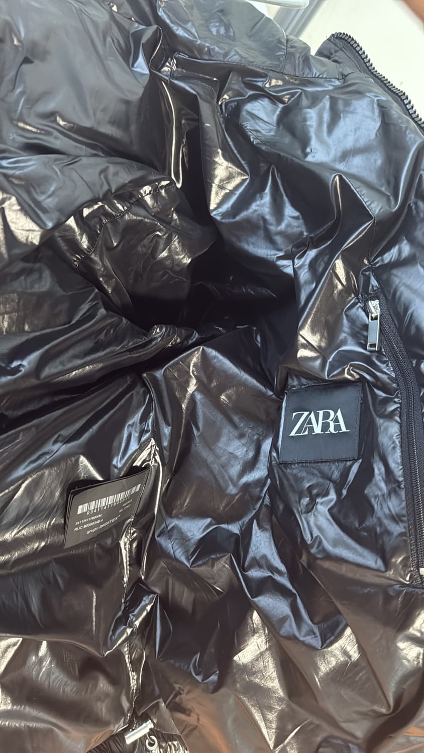 자라 워터프루프 패딩 점처 상품이미지5