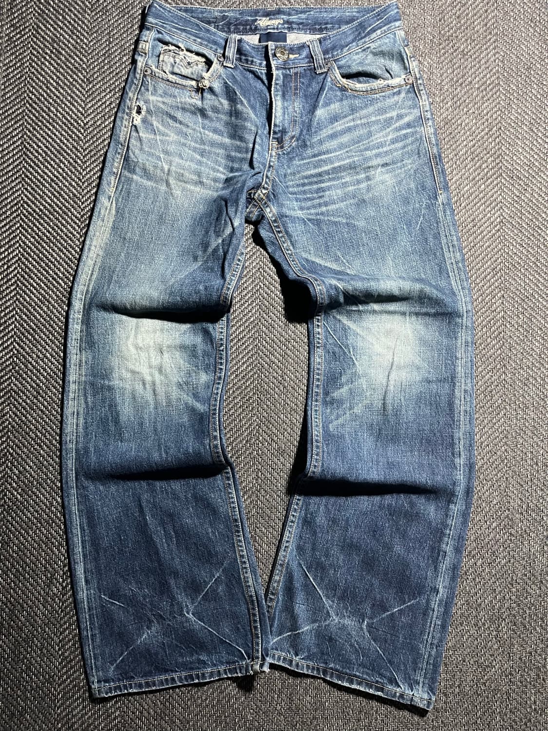 [33] TOMBOYJEANS 톰보이진스 부츠컷 데미지 데님 팬츠 상품이미지3