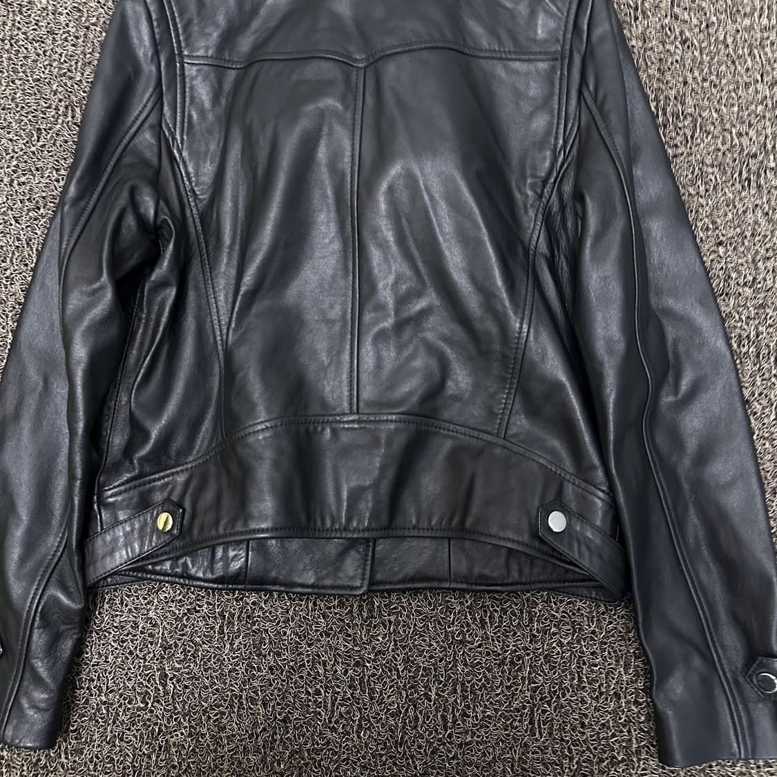 에잇세컨즈 여성 양가죽 100% 라이더 가죽자켓 90(M) 상품이미지6