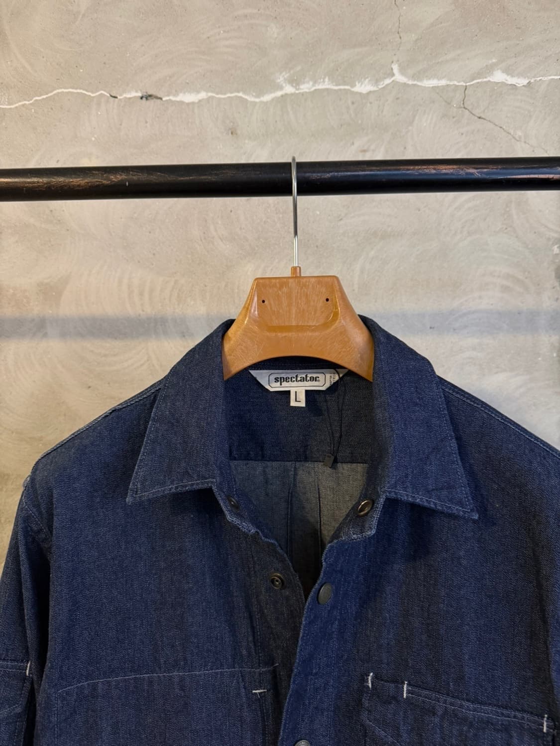 스펙테이터 데님셔츠 남성100 상품이미지3