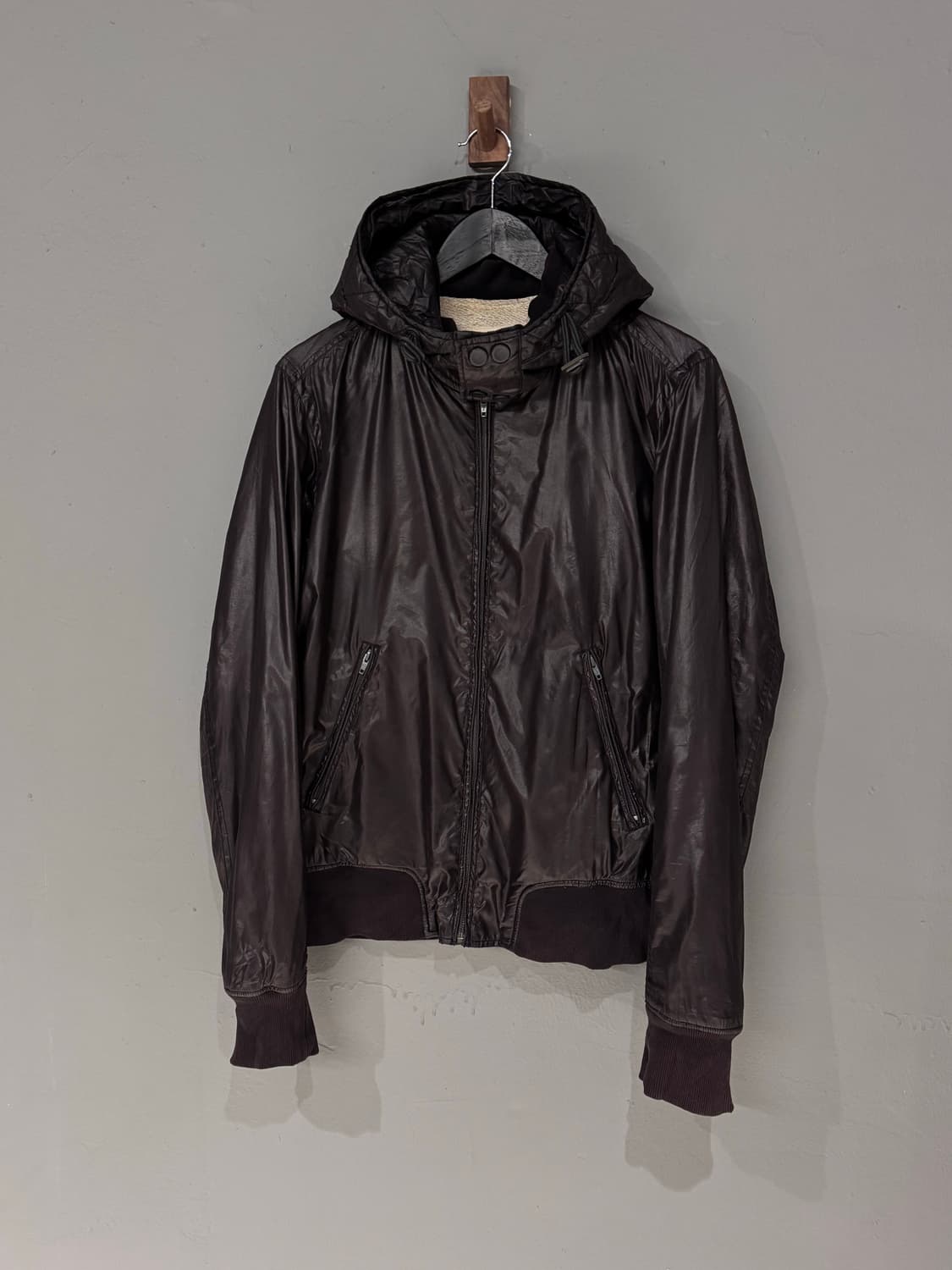 Diesel 디젤 나일론 후드 자켓 상품이미지2