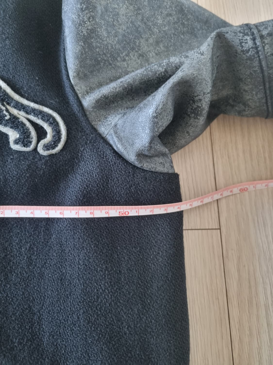 폴로 데님앤서플라이 블랙 바시티 자켓 m 상품이미지7