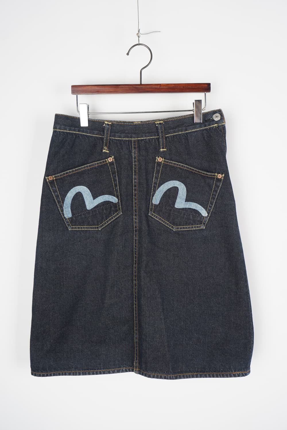 EVISU seagull denim skirt (28.3 inch) 상품이미지1