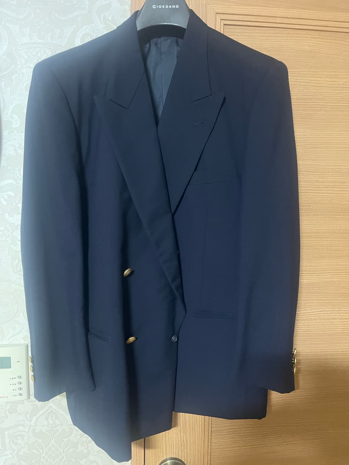 Caranza Venusiano 남성 네이비 블레이저 105 상품이미지1