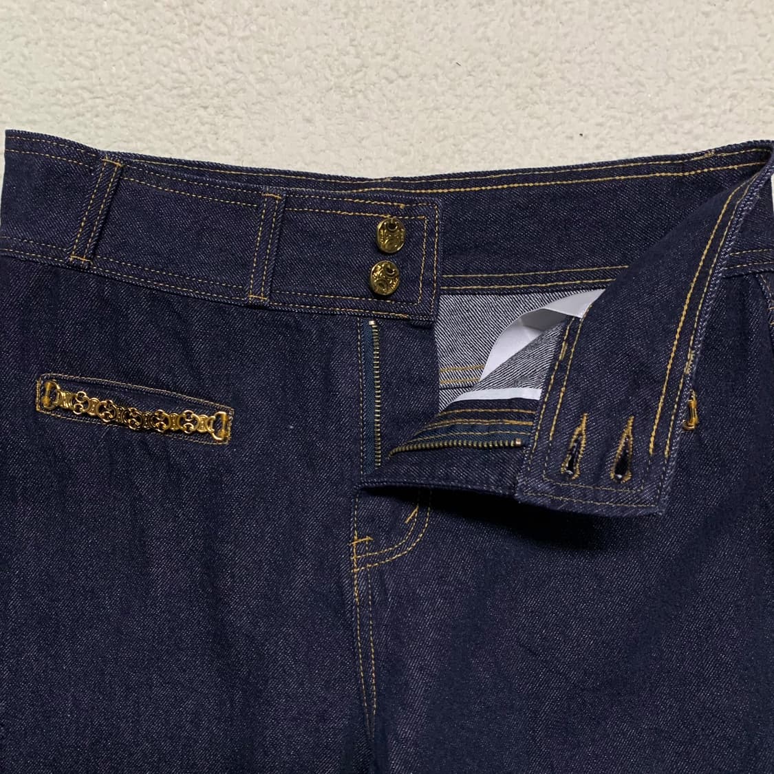 [30] VTG 와이드 스트레이트핏 데님팬츠 상품이미지3