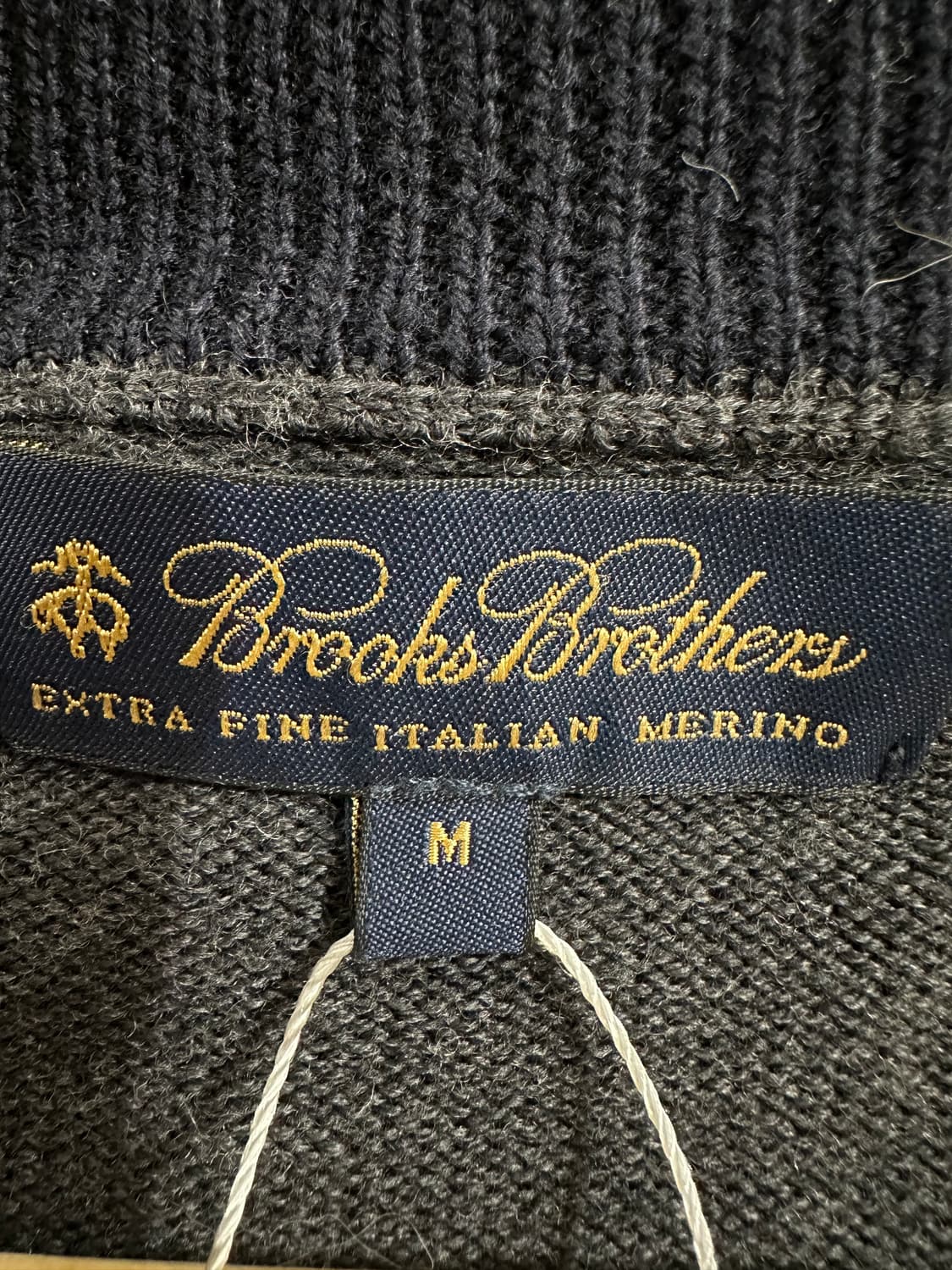 브룩스 브라더스 엘보 패치 니트 집업 상품이미지4