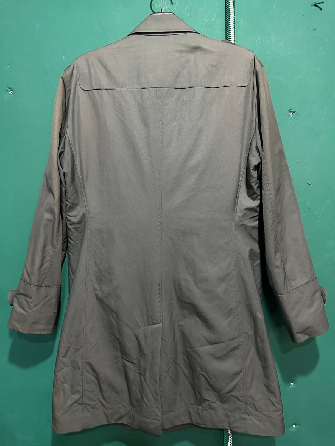 보스 트렌치코트 다크그레이100 상품이미지3