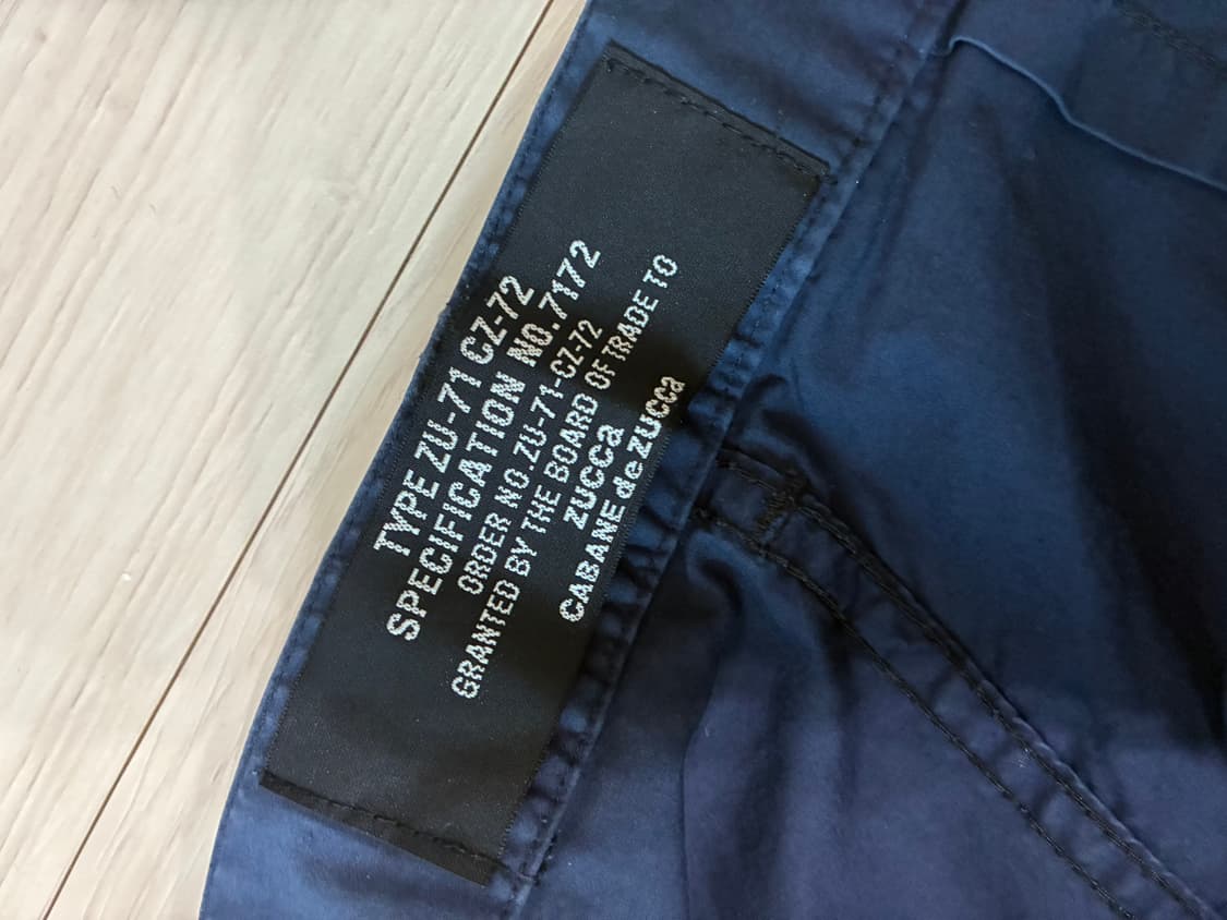 Zucca 얇은 파란 바지  상품이미지8