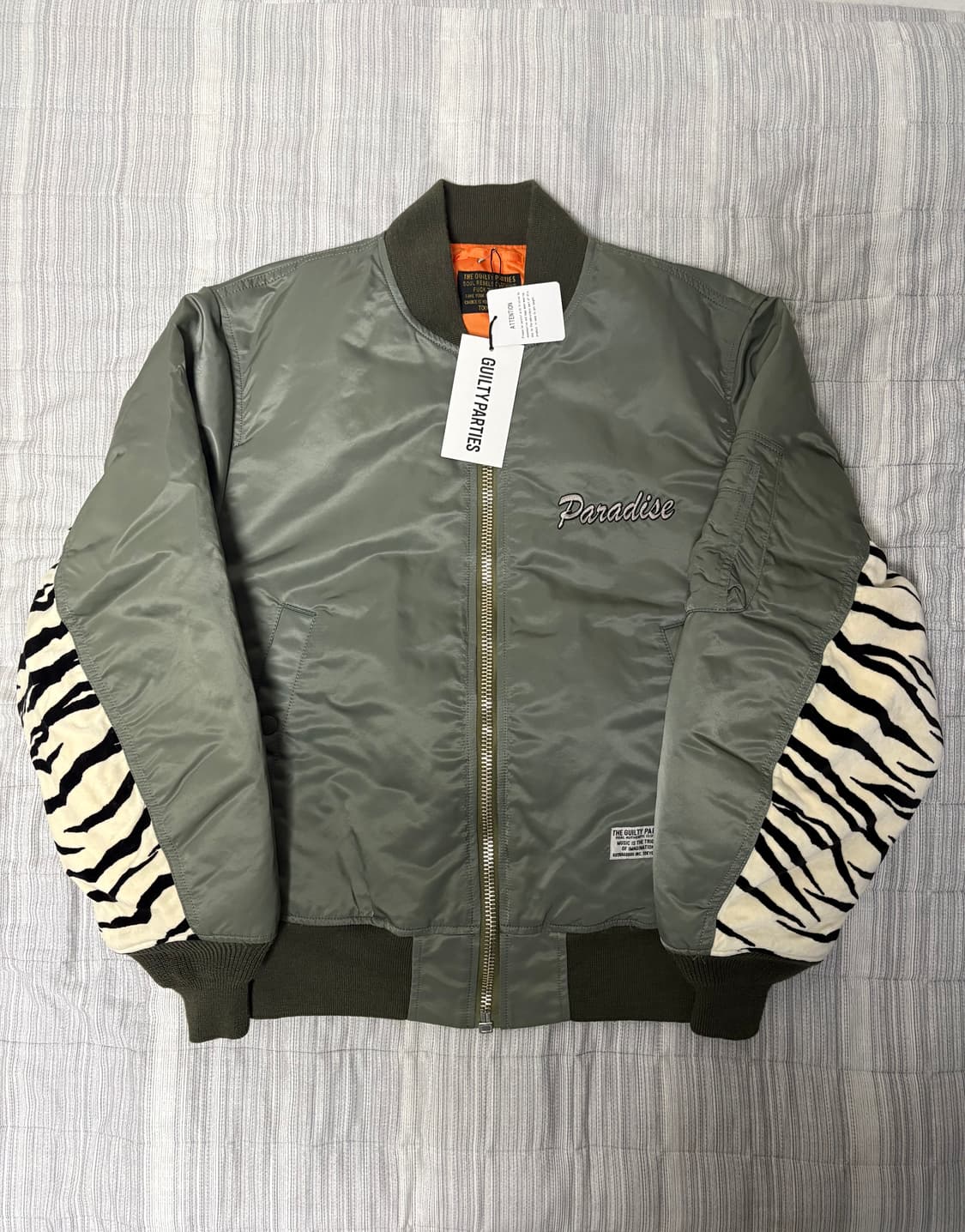[M] WACKO MARIA 와코마리아 MA-1 FLIGHT JACKET 상품이미지3