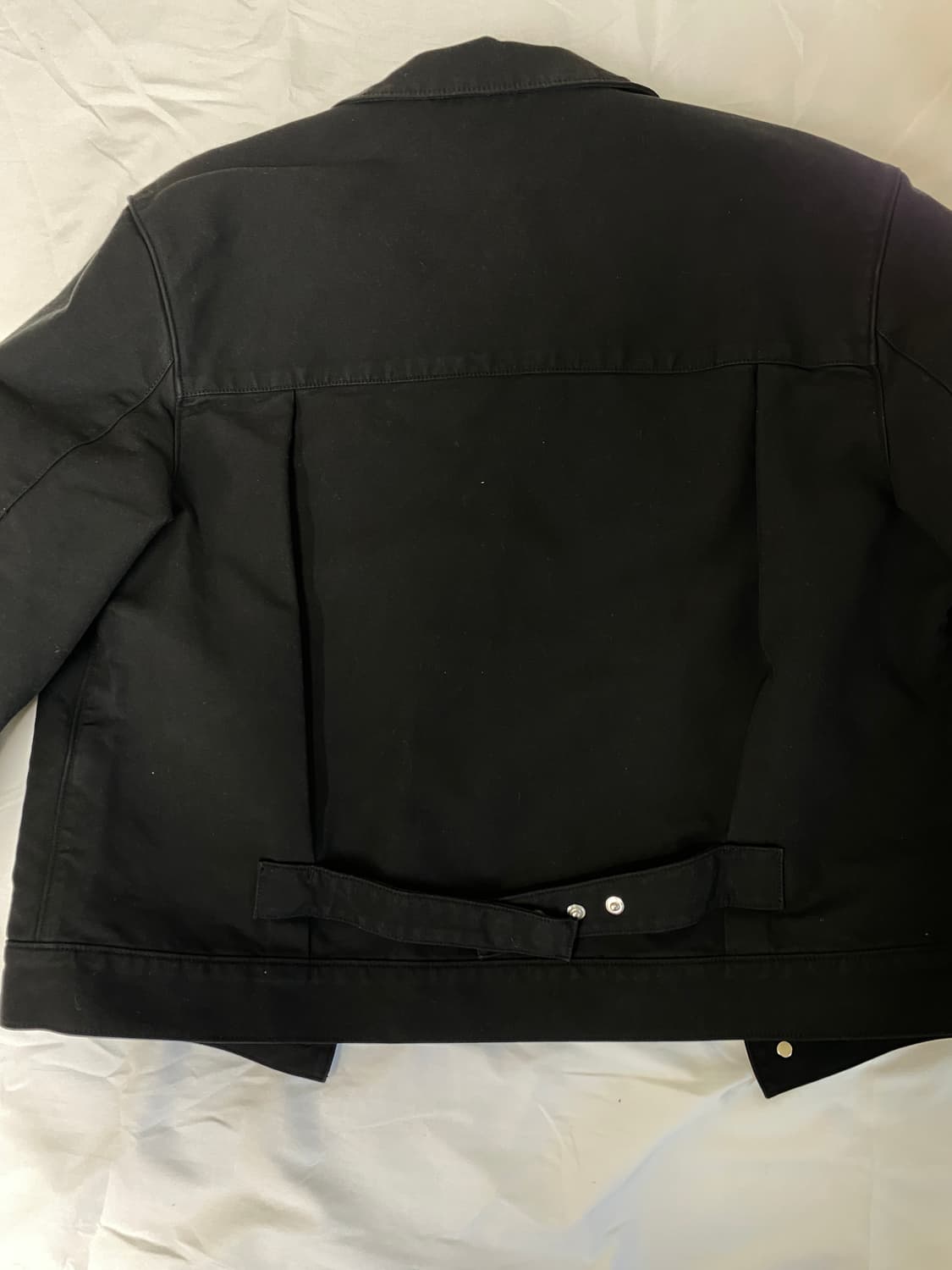 NOUVMAREE 트러커 자켓 블랙 상품이미지5