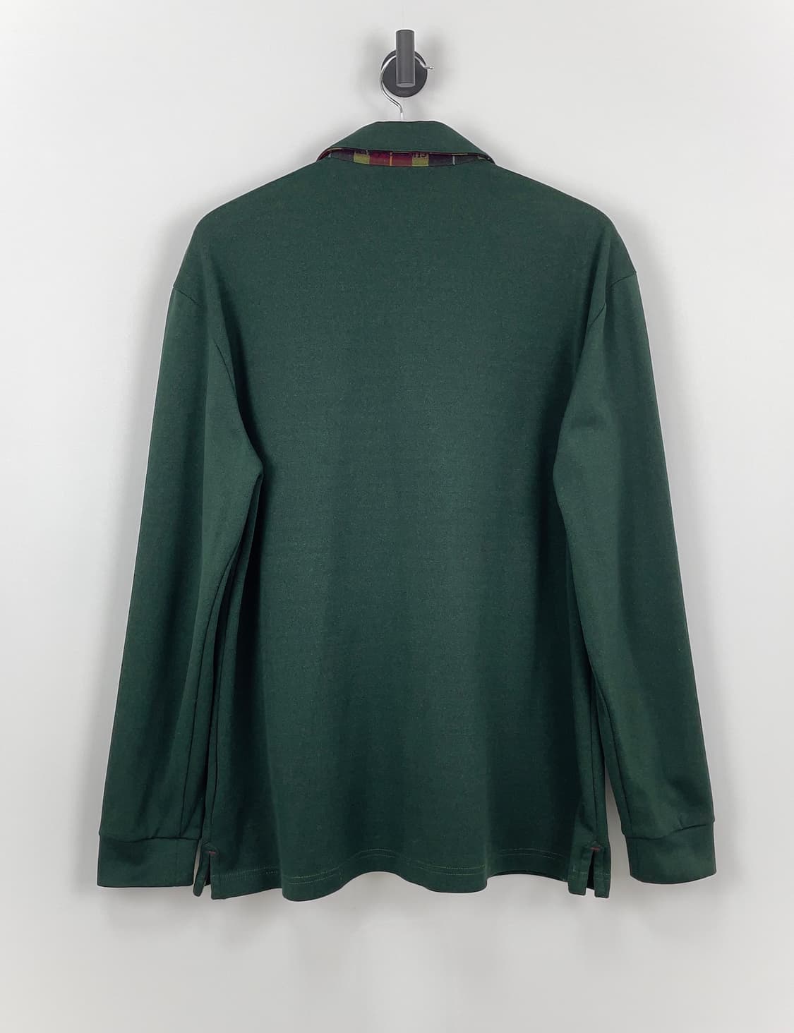 헨리코튼 골프 체크카라 긴팔 폴로셔츠 상품이미지2