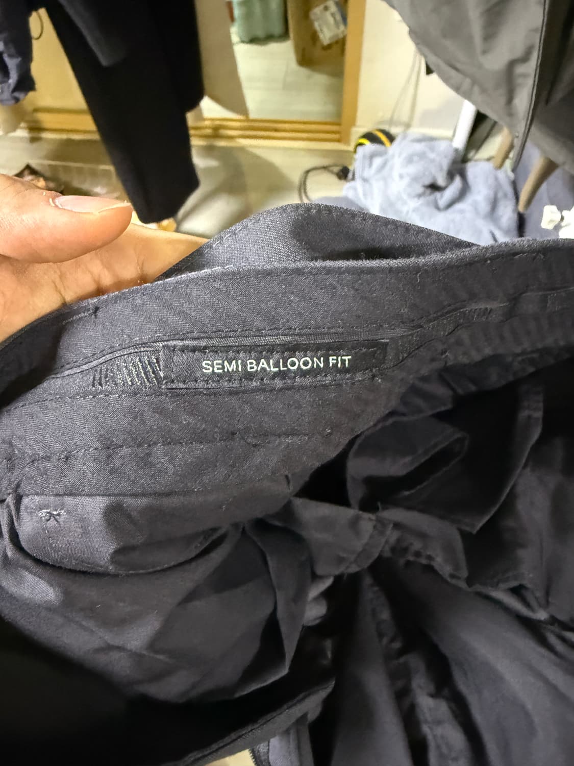 무탠다드 리얼 와이드 벨티드 슬랙스 [그레이] 29 상품이미지2