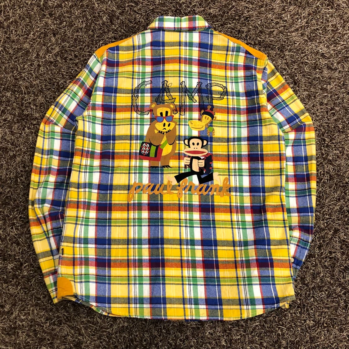 폴프랭크 빅로고 체크 웨스턴 셔츠  상품이미지1