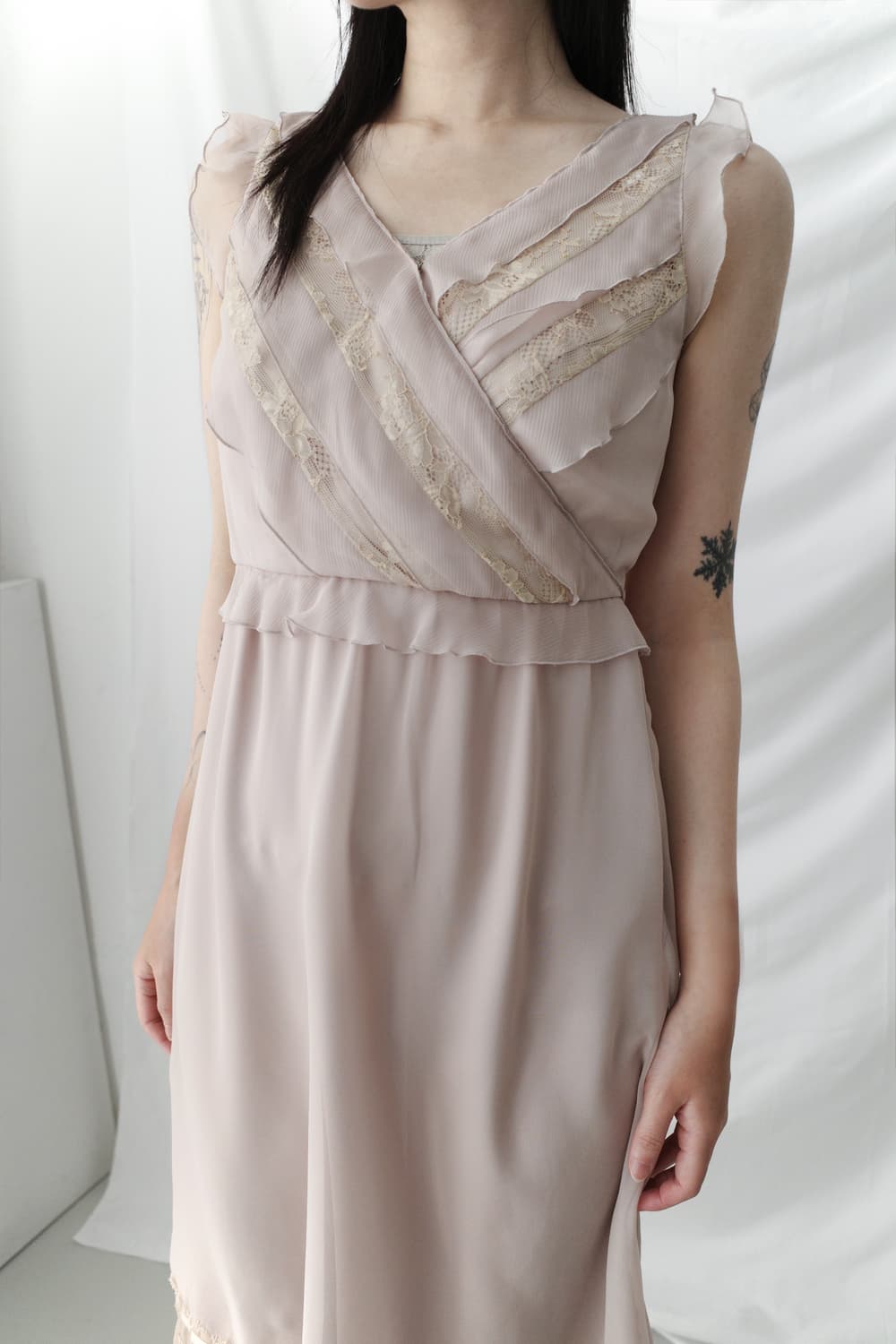 frill sleeveless one-piece 상품이미지6