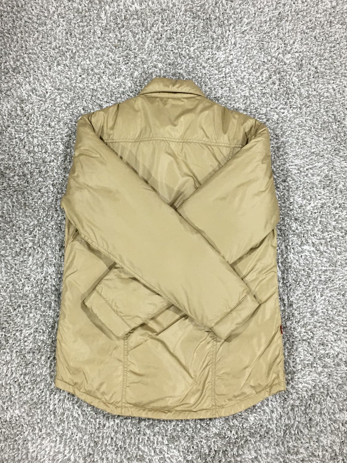 리바이스 패딩 자켓 베이지 상품이미지2