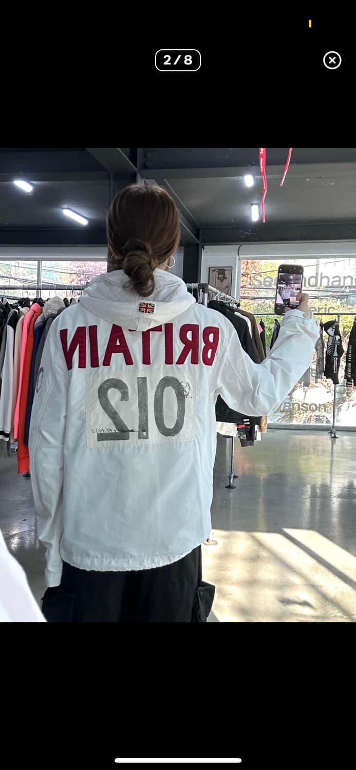 폴로 빅포니 브리티시 화이트 미국 집업  상품이미지3