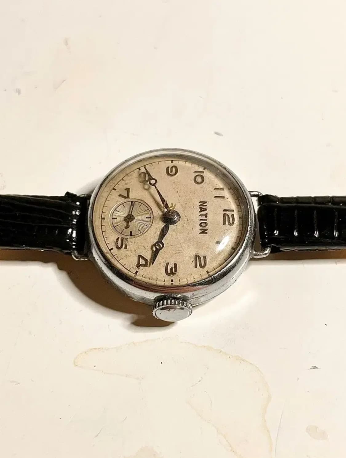1930년대 빈티지 세이코 네이션 트렌치 수동 시계 일본 엔틱 SEIKO 상품이미지4